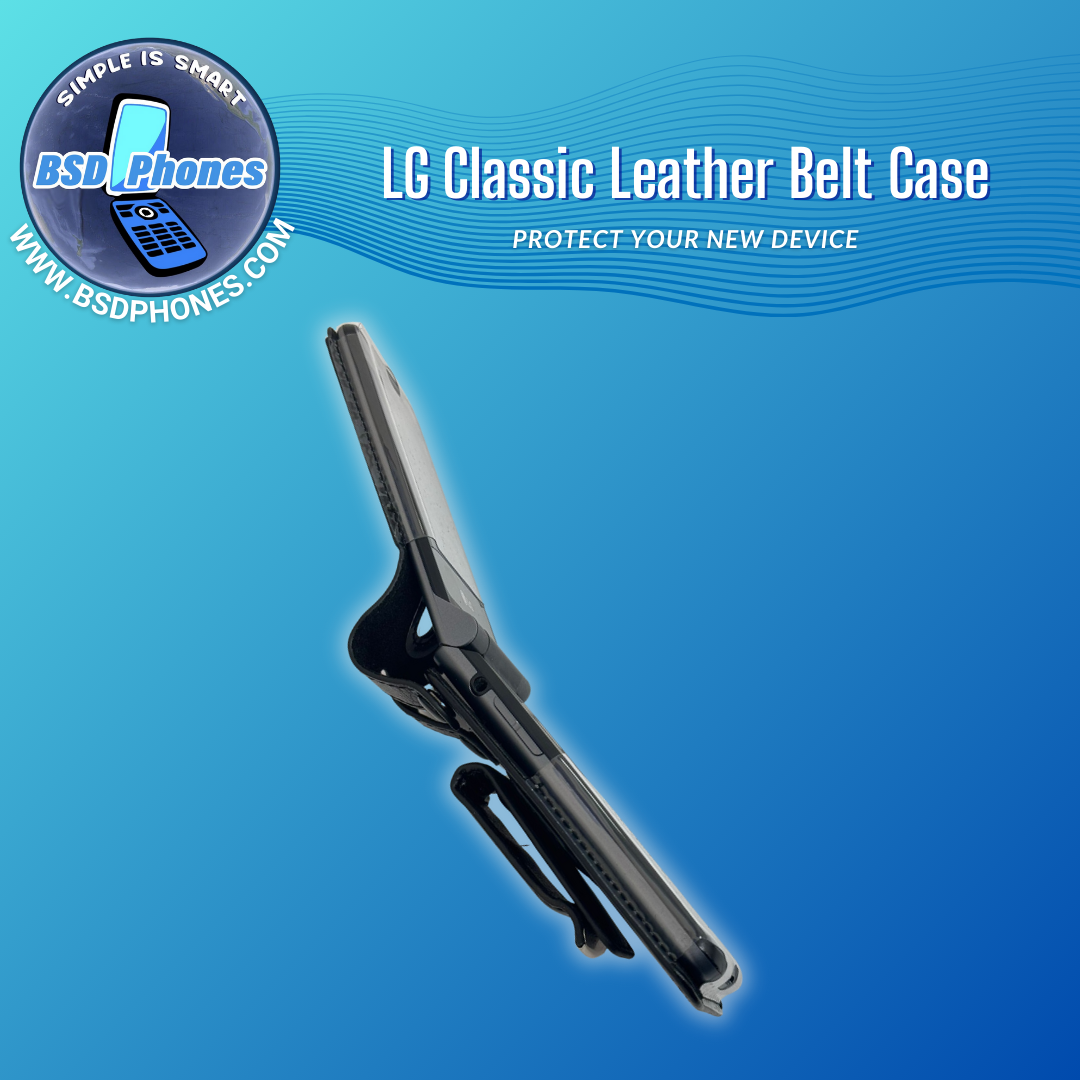LG Classic Leather Belt Case