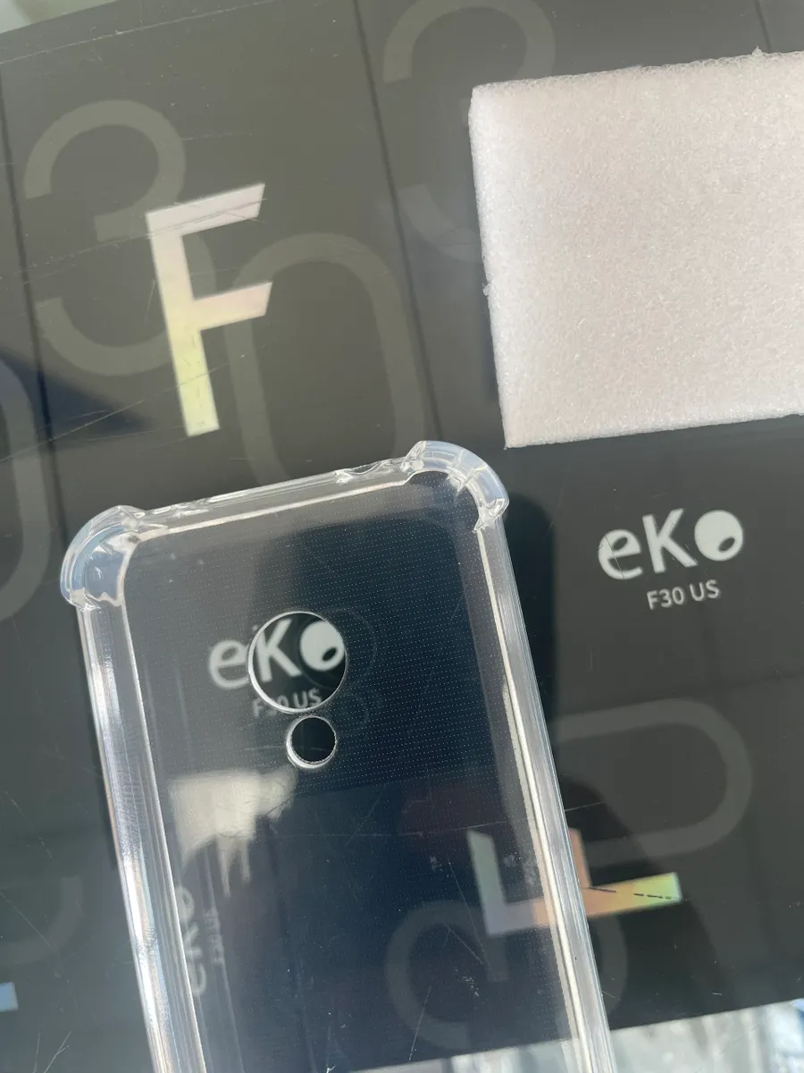 QIN CLEAR (Bumper Corners) Phone Case