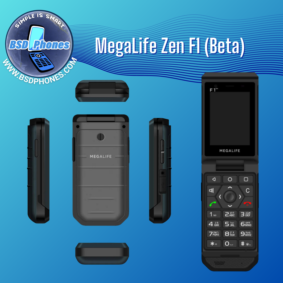 Megalife Zen F1 (with customize apps wirelessly)