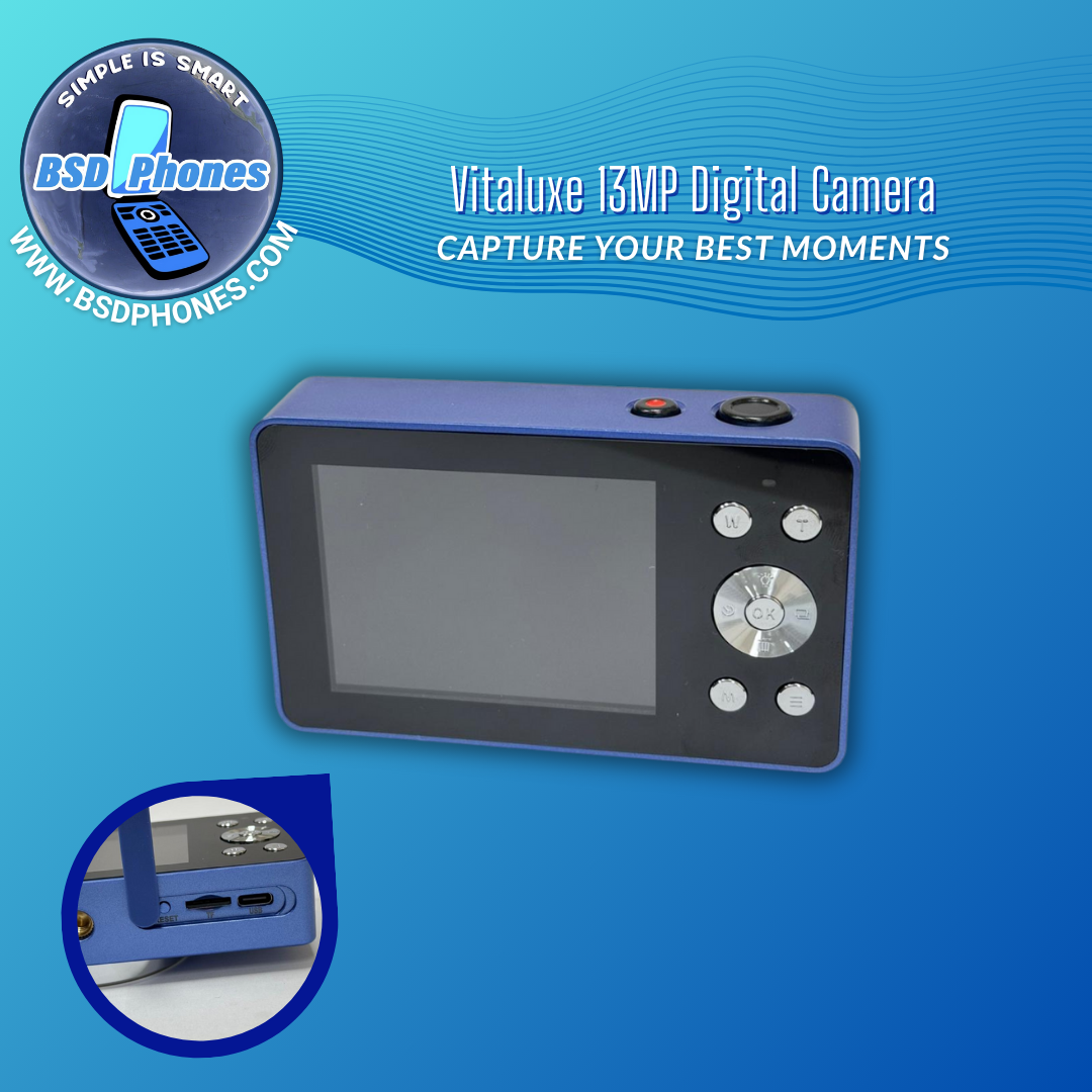 Vitaluxe 13MP Digital Camera