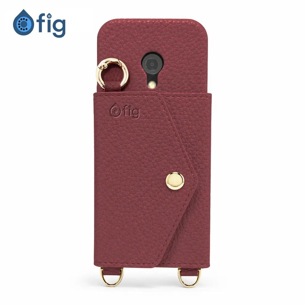 FIG Bar Phone Leather Wallet Case