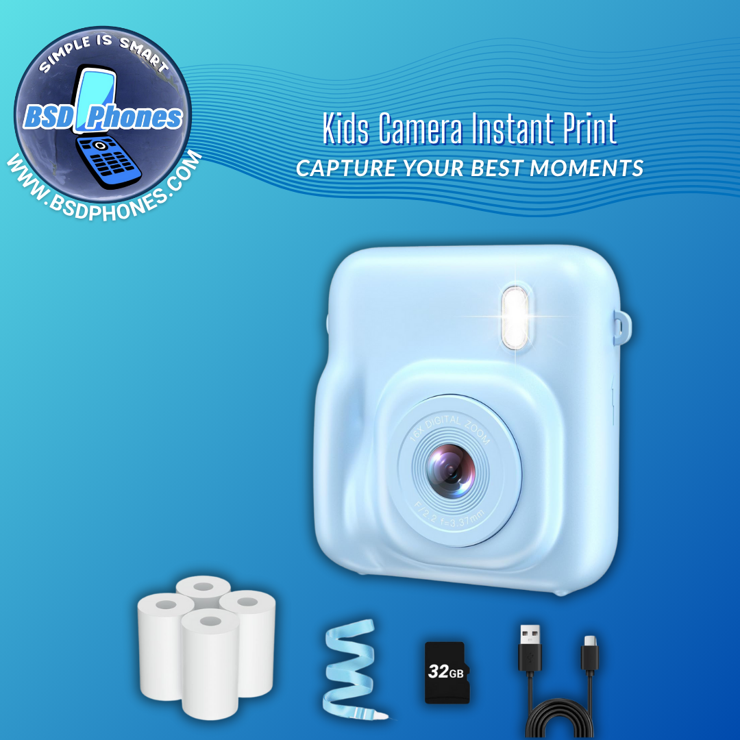 Kids Instant Print Mini Camera