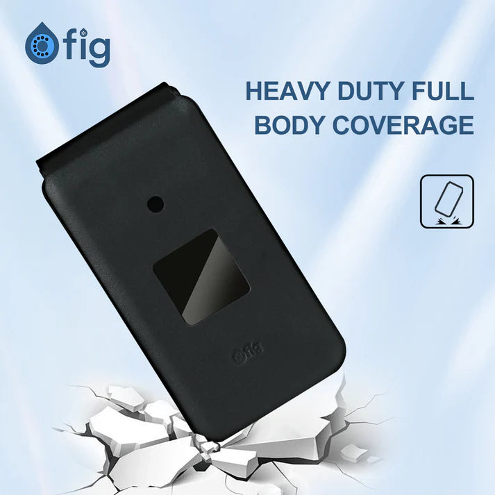 Fig IIX Men's Genuine Leather case w/ belt clip